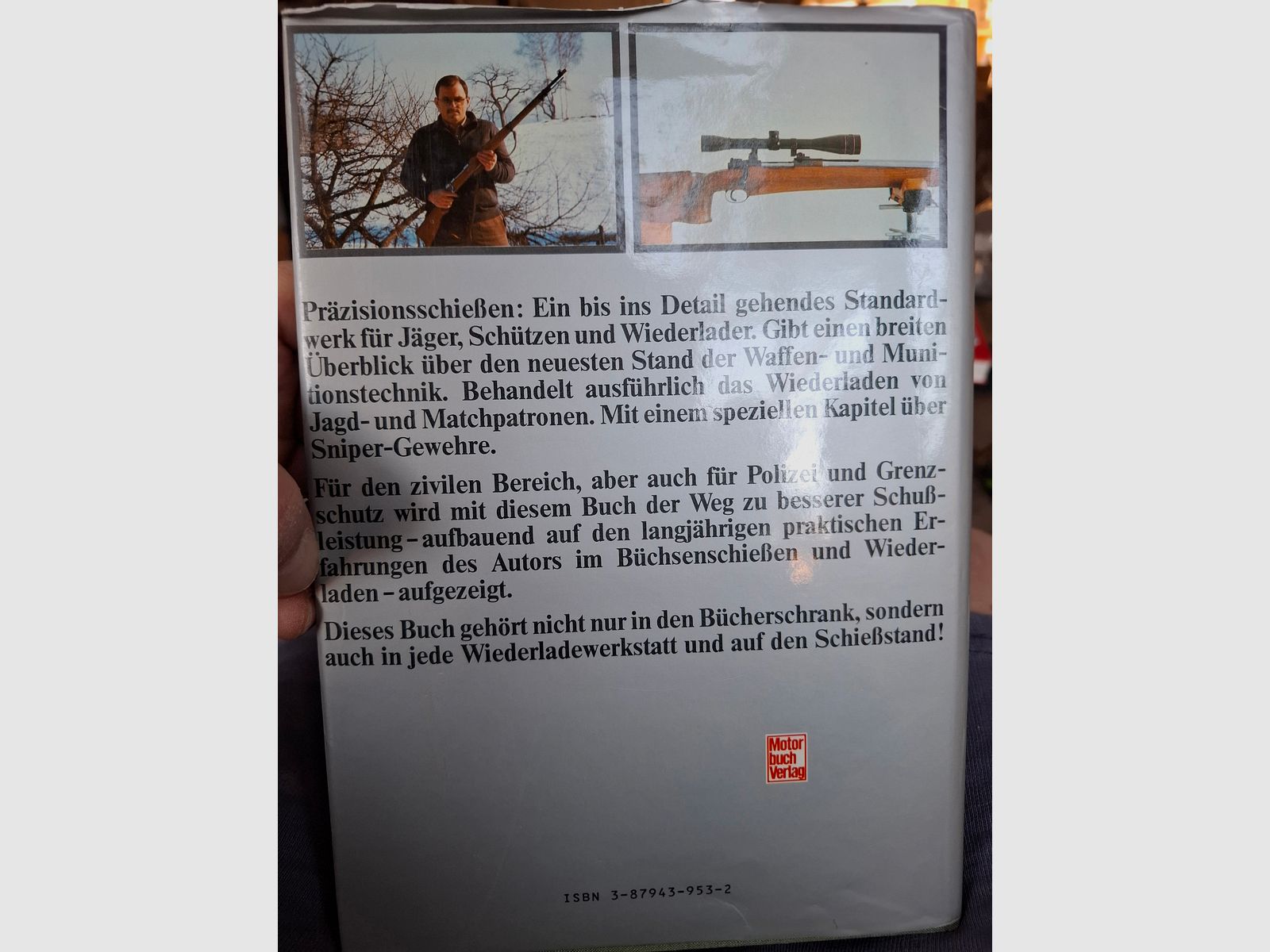 Strzelectwo precyzyjne autorstwa Hansa Heigela. Książka w twardej oprawie