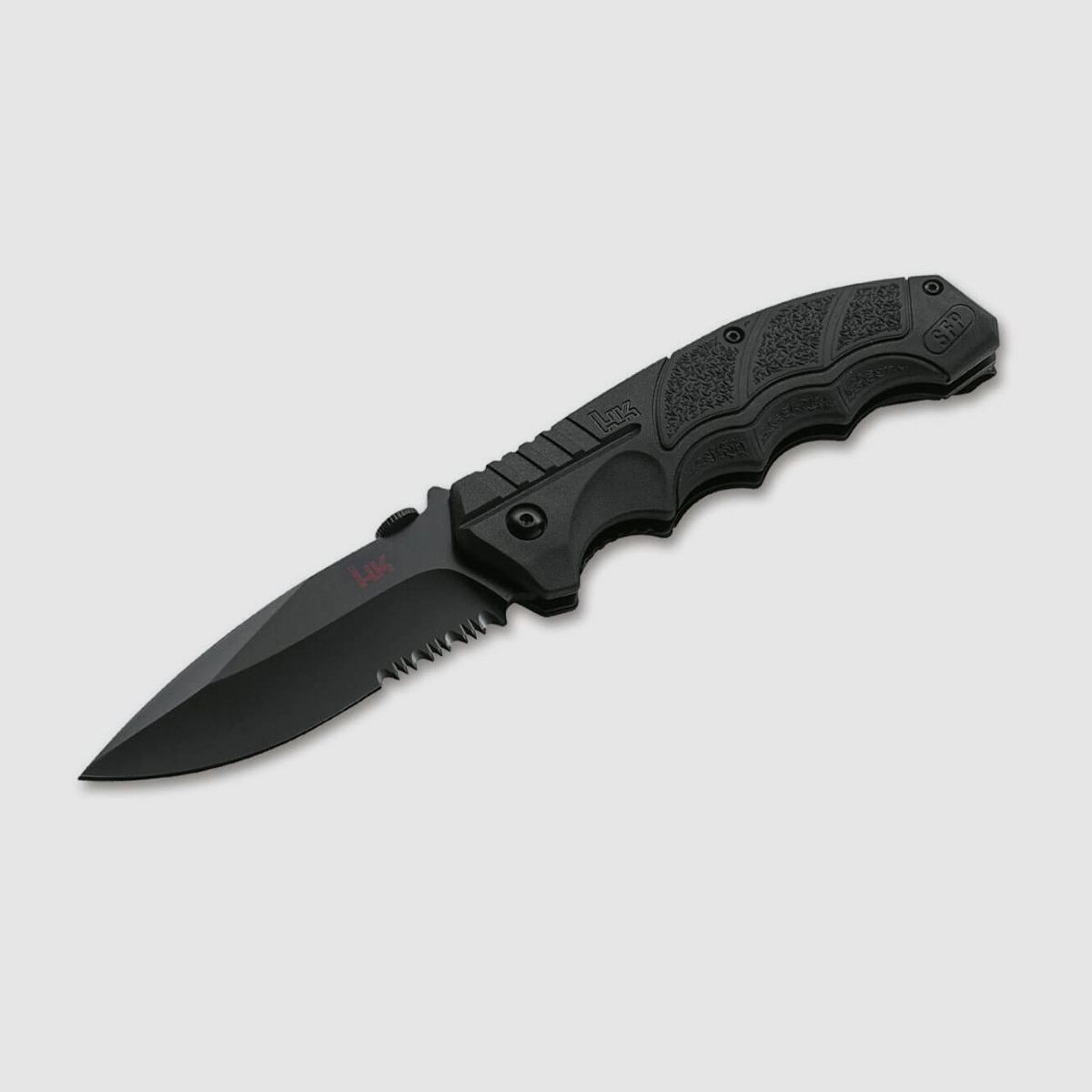 HECKLER & KOCH - Couteau SFP Tactical Folder Tout Noir