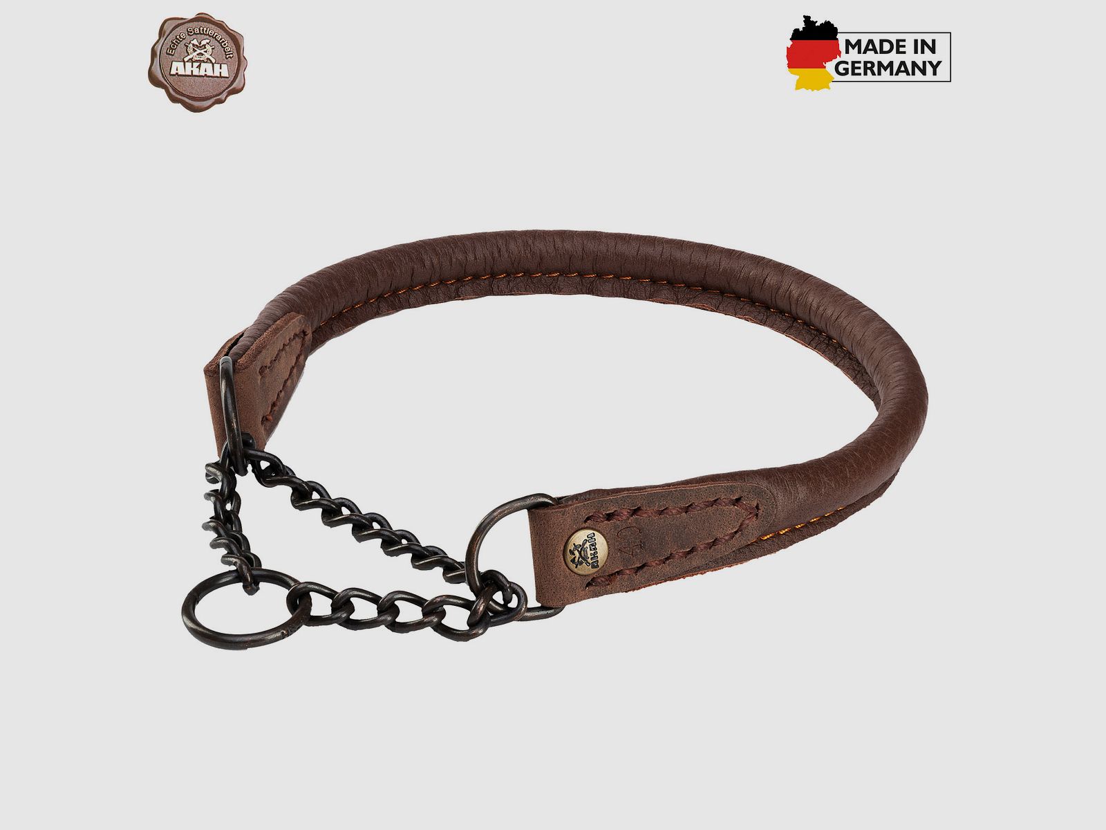 AKAH Halsung aus Elchleder
