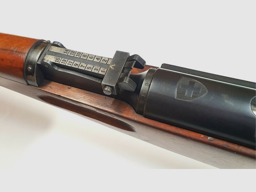 Waffenfabrik Bern Repetierbüchse Waffenfabrik Bern Schweizer K31 Kaliber 7,5x55swiss komplett nummerngleich + Privat