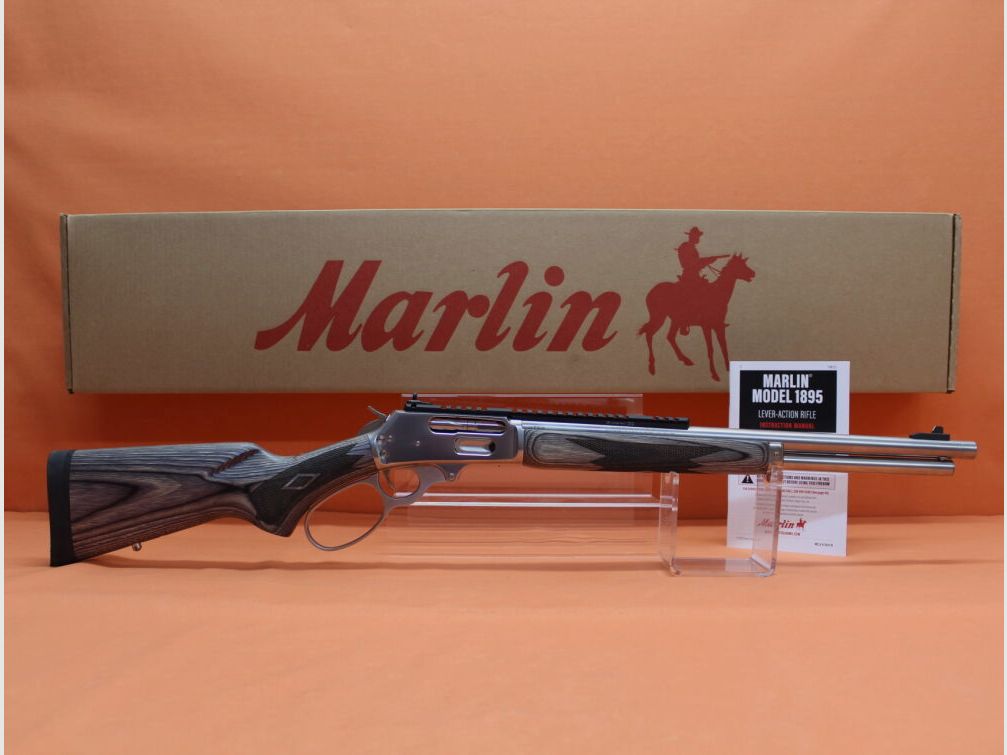 Fucile a leva Marlin .45-70Gov Marlin 1895SBL canna da 18,5" in acciaio inossidabile/ XS Ghost-Ring (fucile a ripetizione a leva)