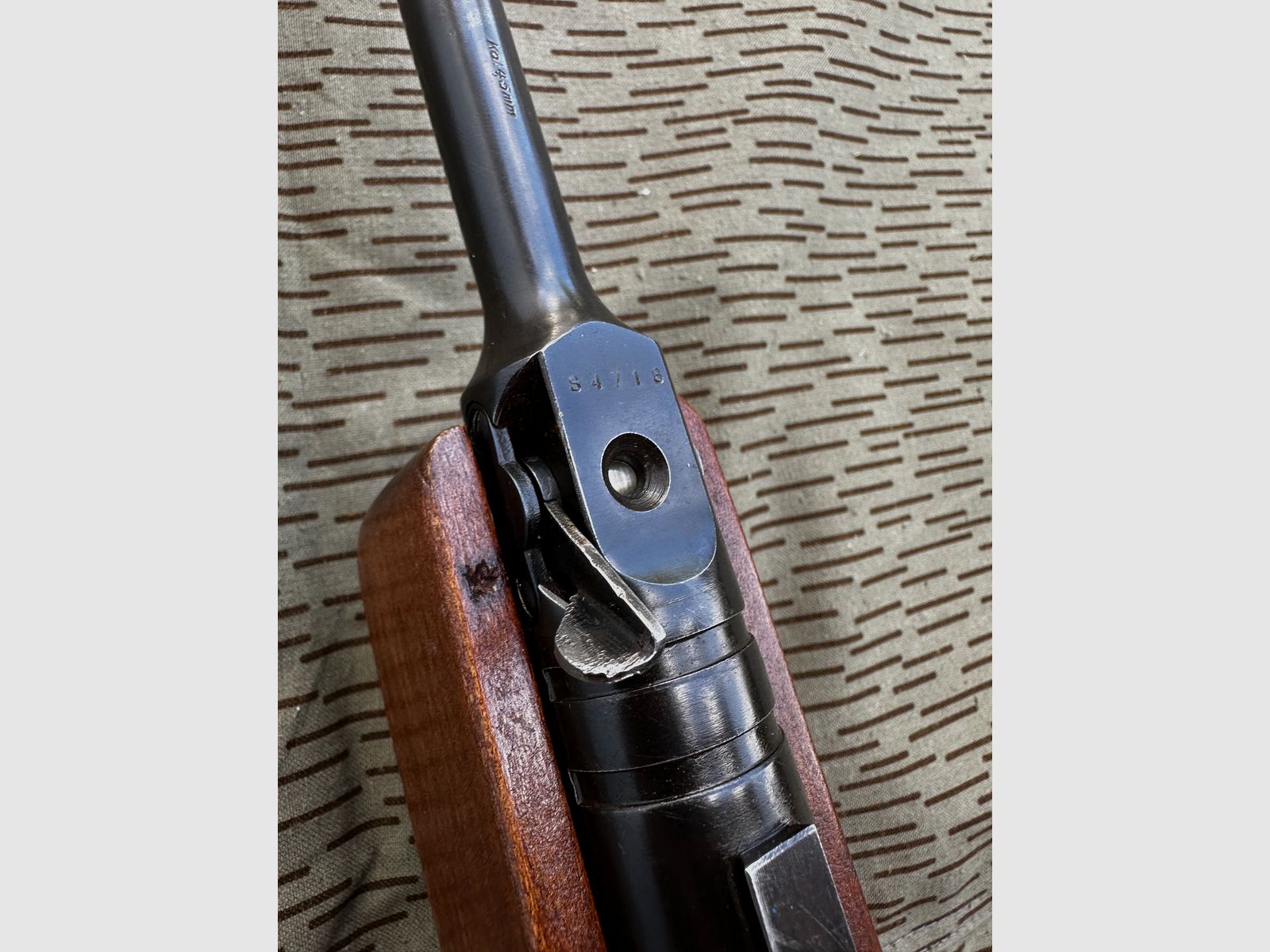 Fusil à air comprimé Haenel 311 État impeccable RDA Rare