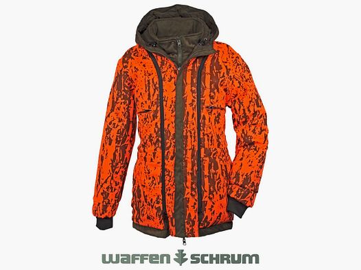 Hubertus Wendejacke Micro Camo Janus Camo Olive/ Orange