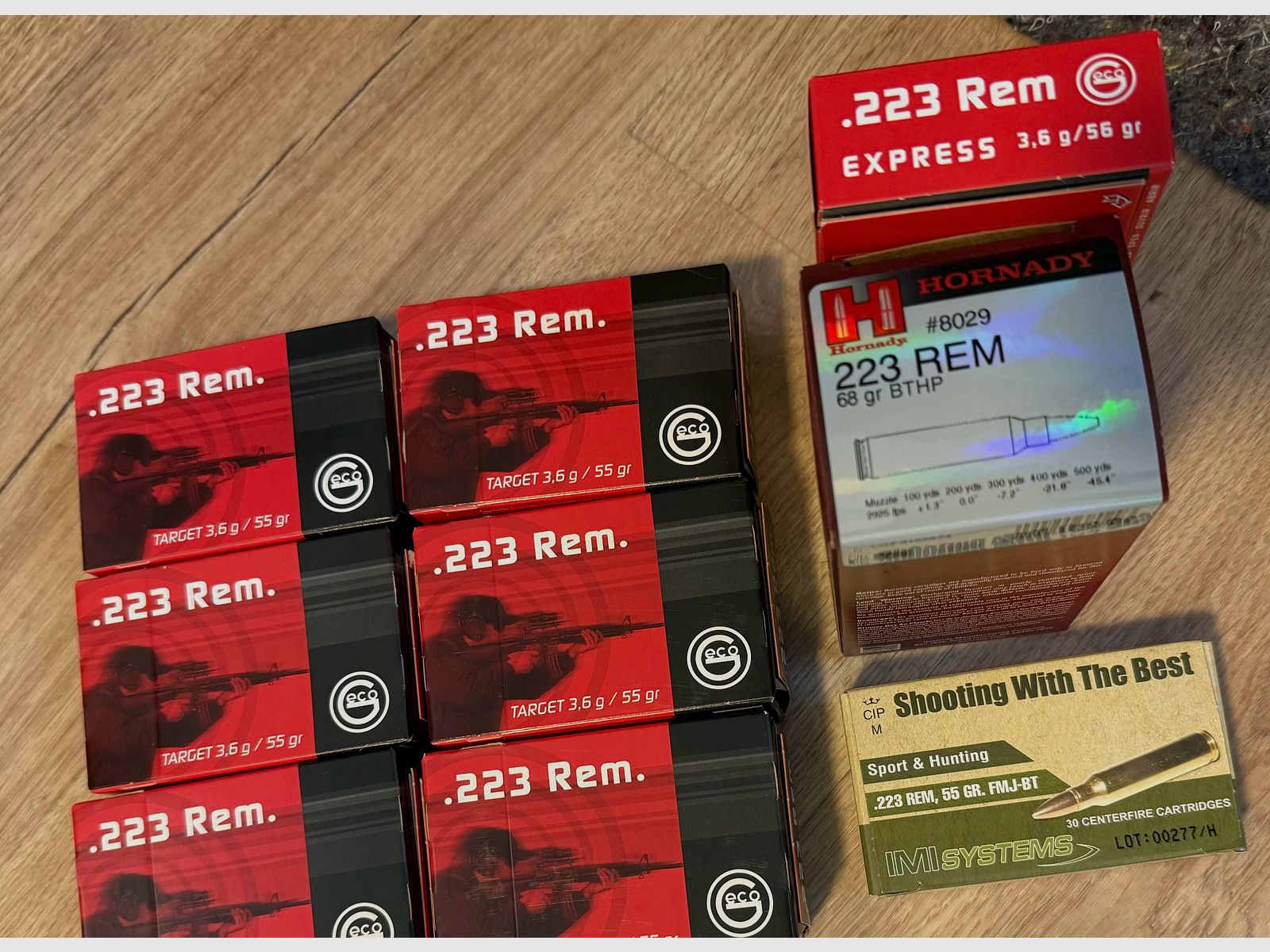 .223 Rem ammunition
