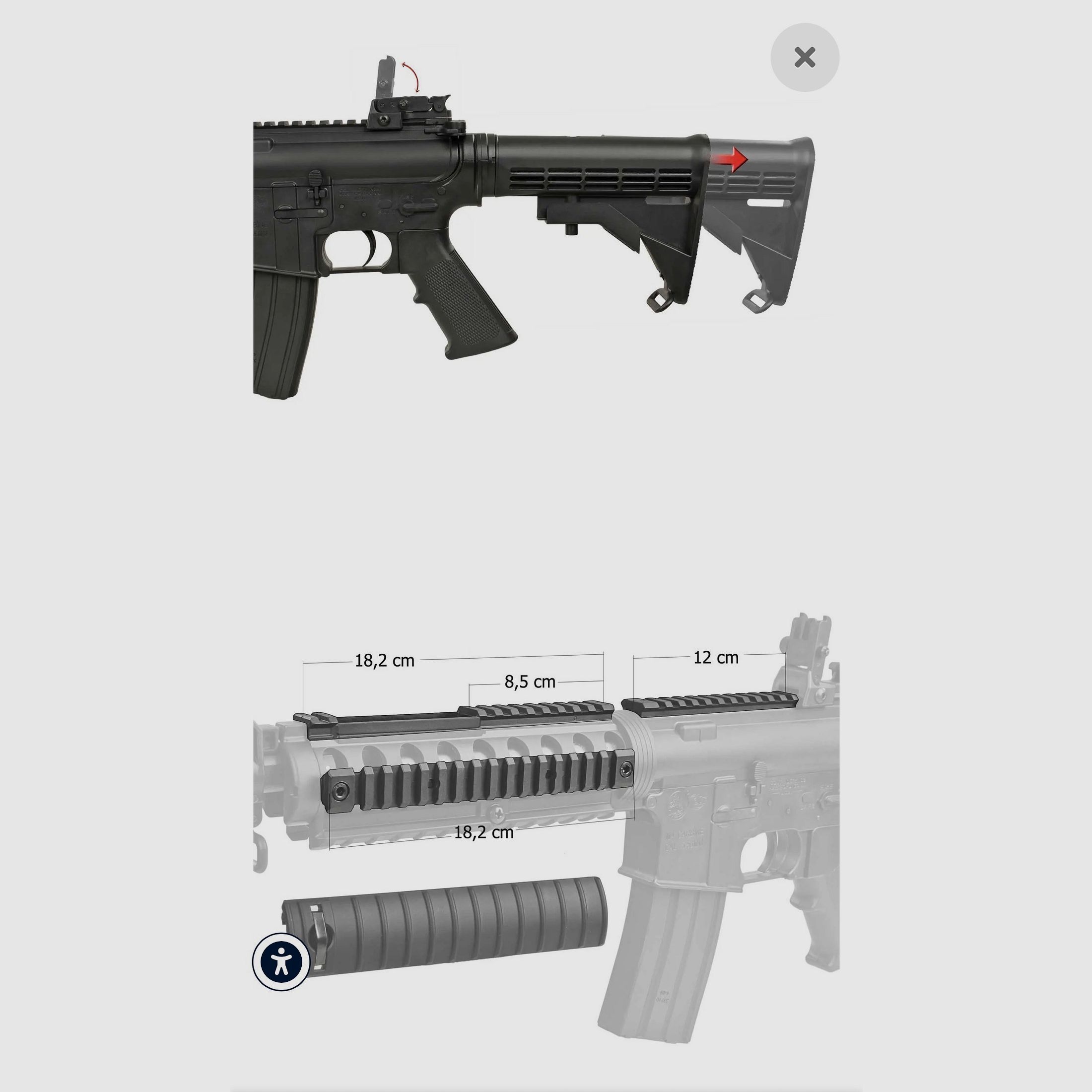 Colt M4 air rifle 4.5 Diablo