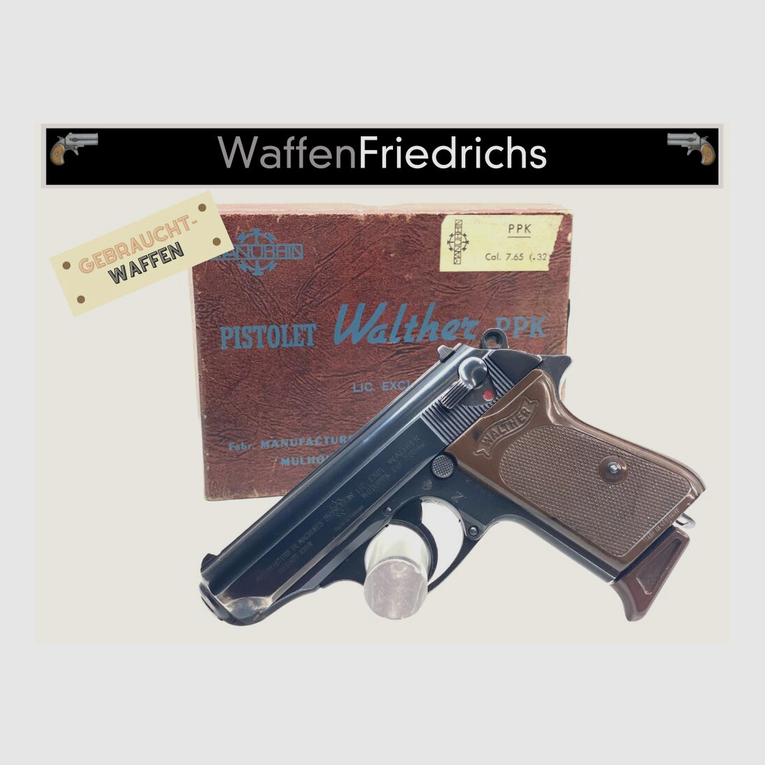 Walther	 PPK - Waffen Friedrichs