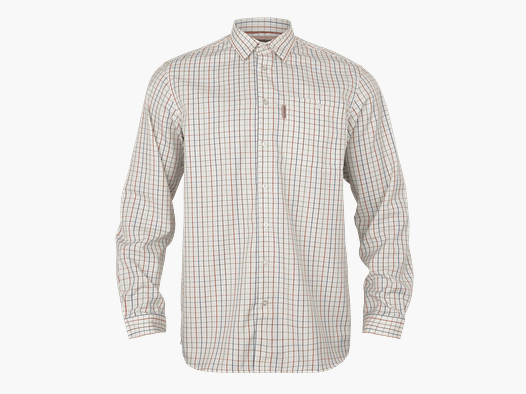 Härkila Haywood L/S Wool Blend Shirt Men Arabian Spice Check M