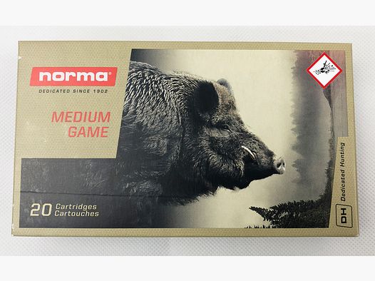 Norma Vulkan munizioni per caccia cal. .308 WIN 180grs