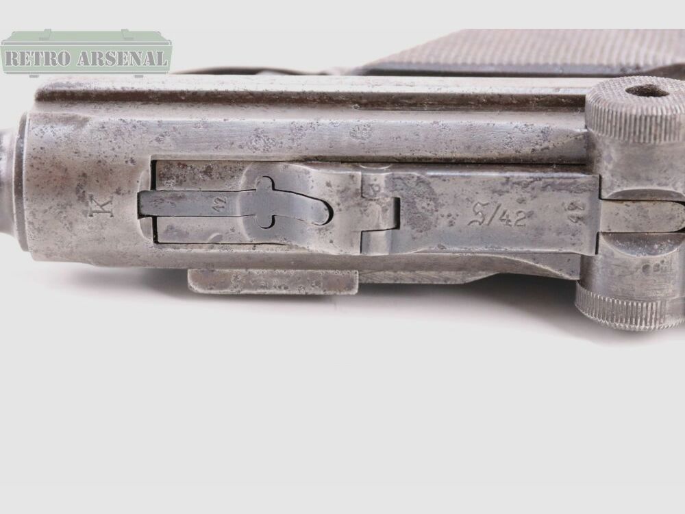 Mauser S/42 Pistool 08 K 1e versie