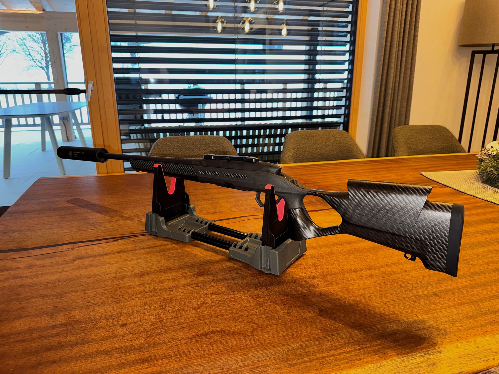 Steyr Sm12 .308 Fbt carbon stock