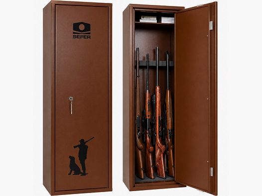 Sicherheitsschrank SFV-112 12 Langwaffen + Zielfernrohr mit Regal