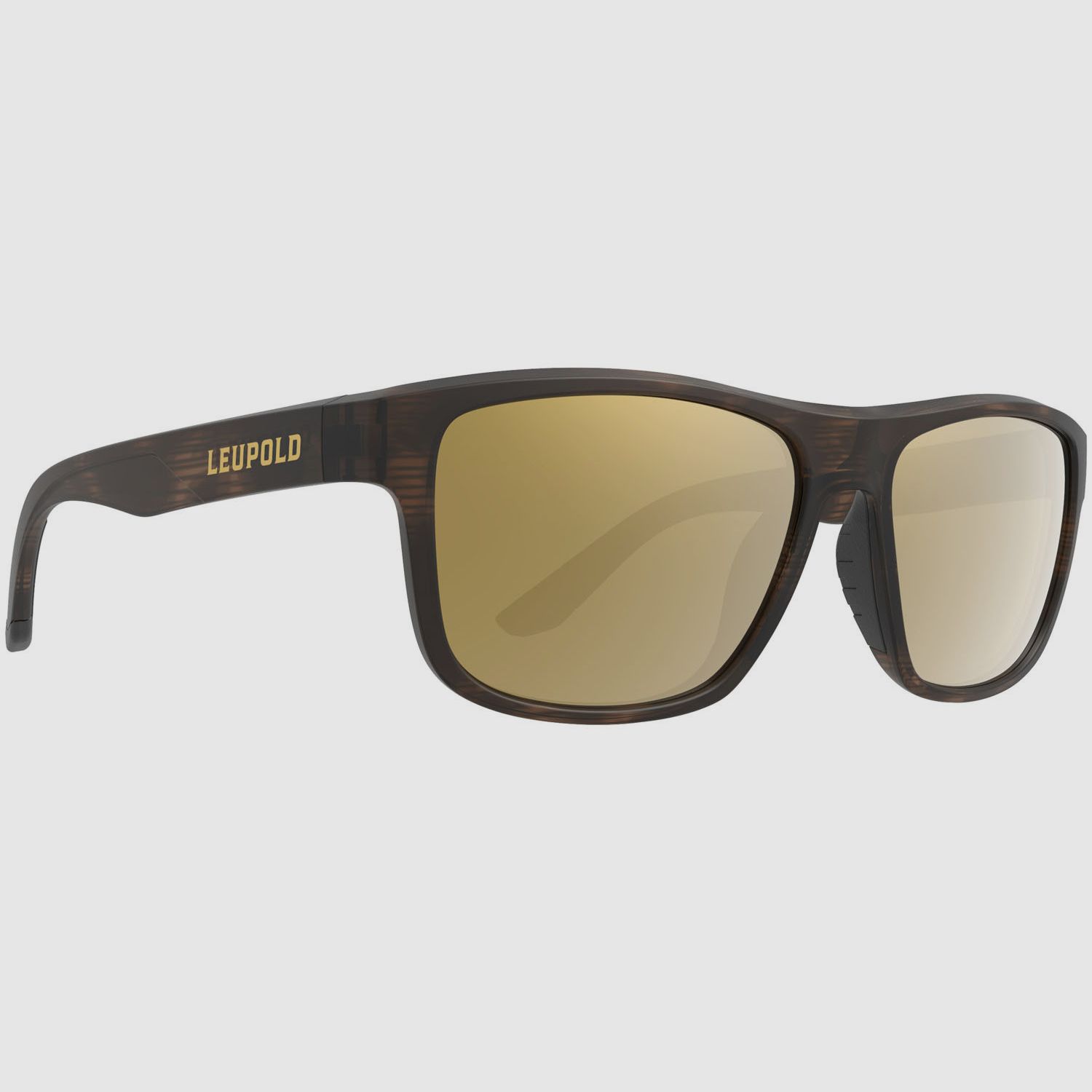LEUPOLD KATMAI Brille – mattes Schildpattgestell / bronzefarbene Spiegelgläser, Bild 1 von 7