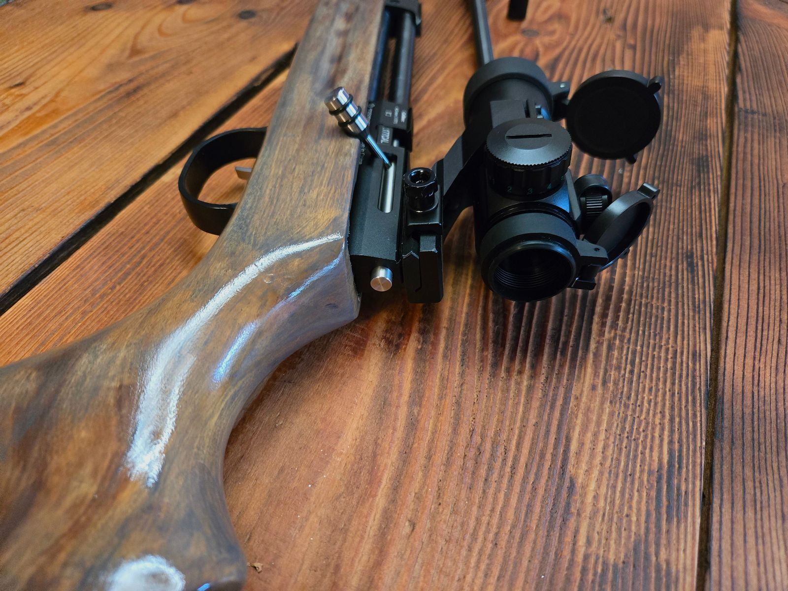 Diana Chaser Gewehr mit Holzschaft CO2 Diabolo 4,5mm Luftgewehr