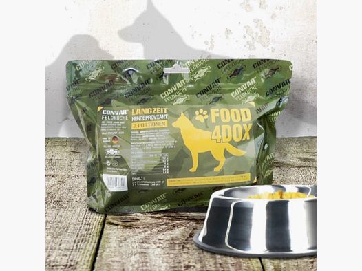 CONVAR Field Kitchen CONVAR Field Kitchen Dog Provisions FOOD4DOX 100 g