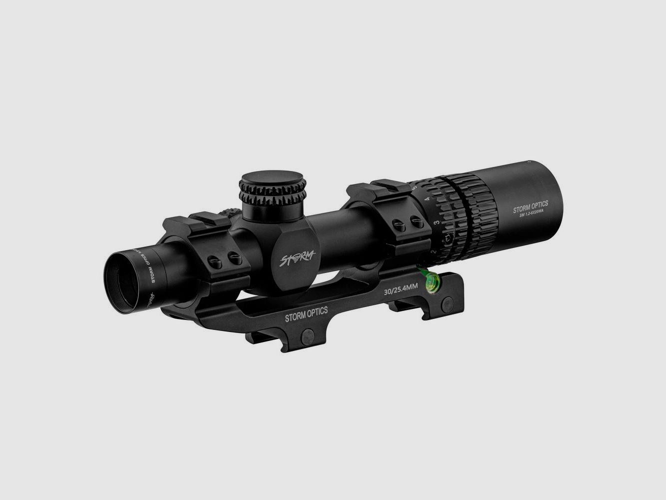 Sturm Airsoft Zielfernrohr 1.2-6x20WA - Variabler Zoom - Beleuchtetes Fadenkreuz - Präzision und Vielseitigkeit, Bild 5 von 9