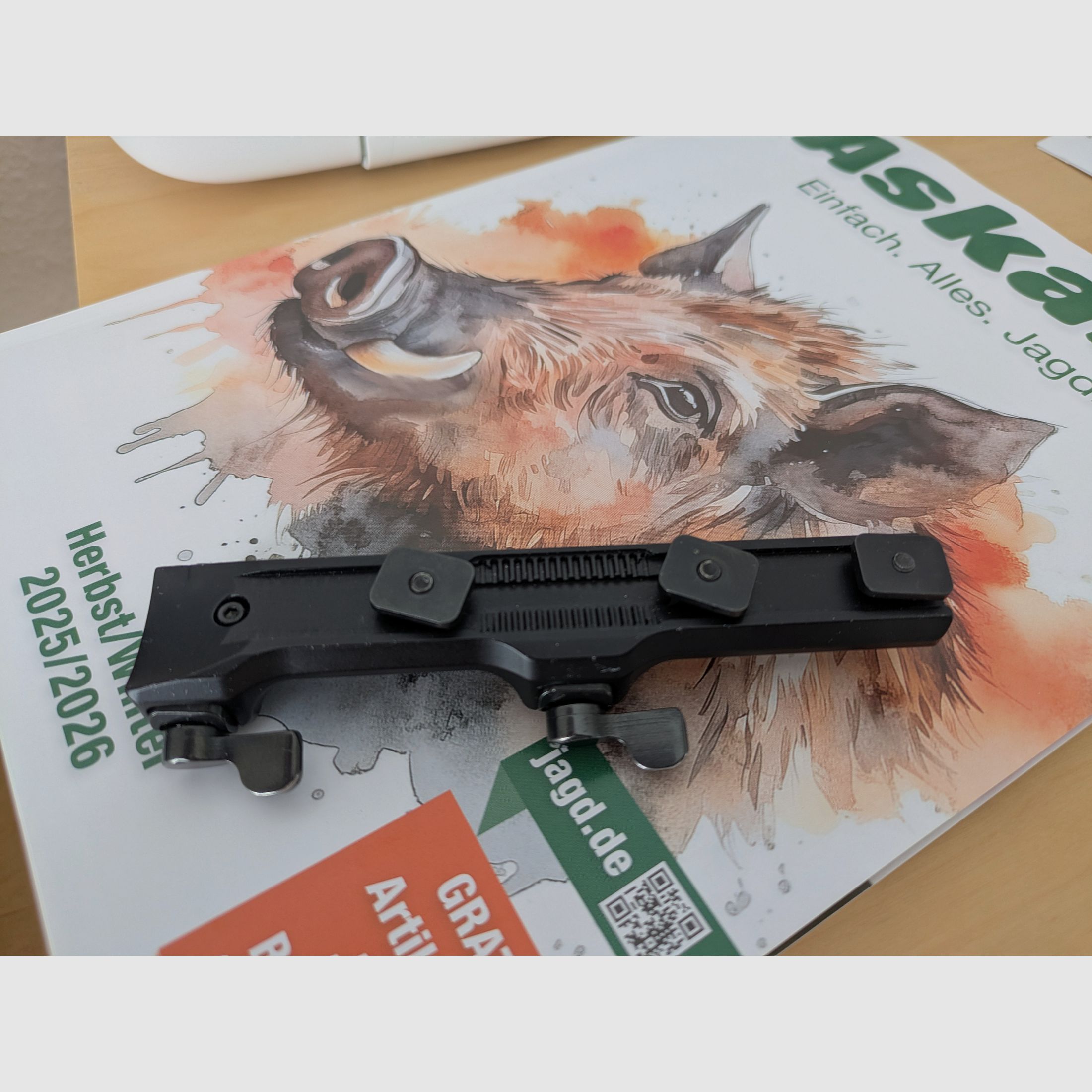 MAK MONTAGE FÜR MERKEL KR1 BBF B3/B4 K3 und ähnl Swarovski SR- Schiene. 