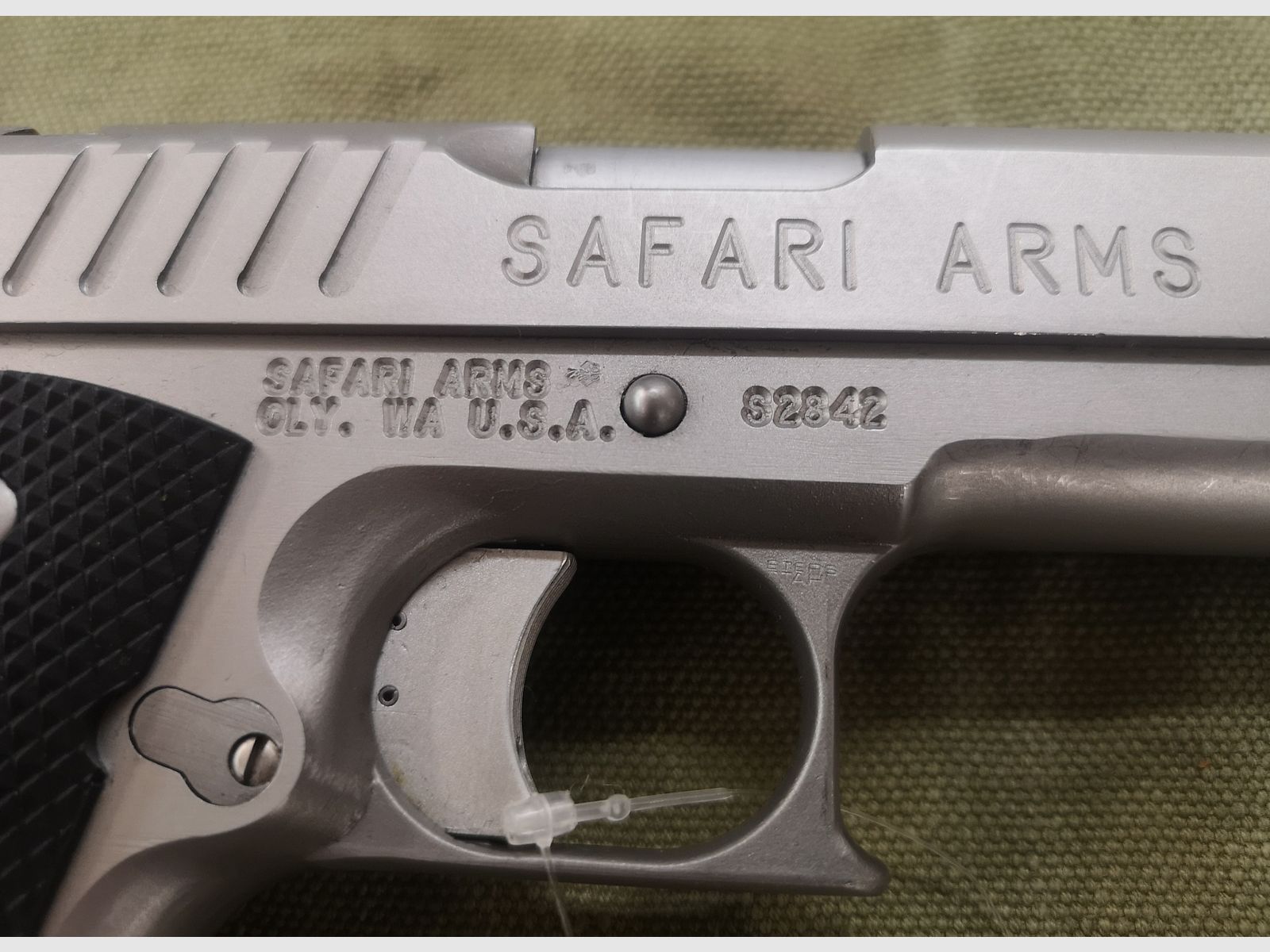 Safari Arms 1911 Matchmaster 5" caliber .45ACP