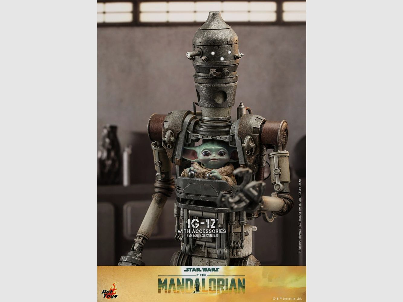 Star Wars: The Mandalorian Actionfigur 1/6 IG-12 mit Zubehör 36 cm | 43175