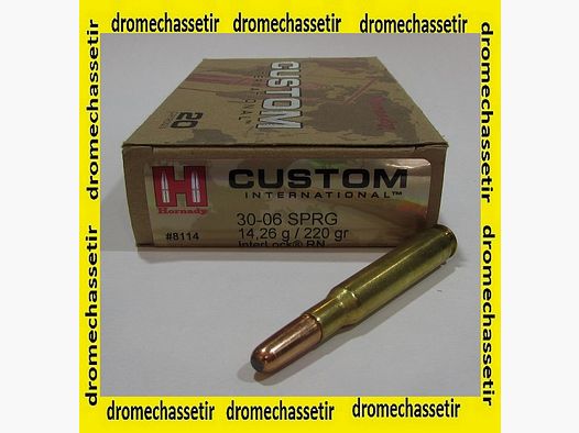 Pudełko 20 nabojów Hornady 30-06 220 grains RN Interlock