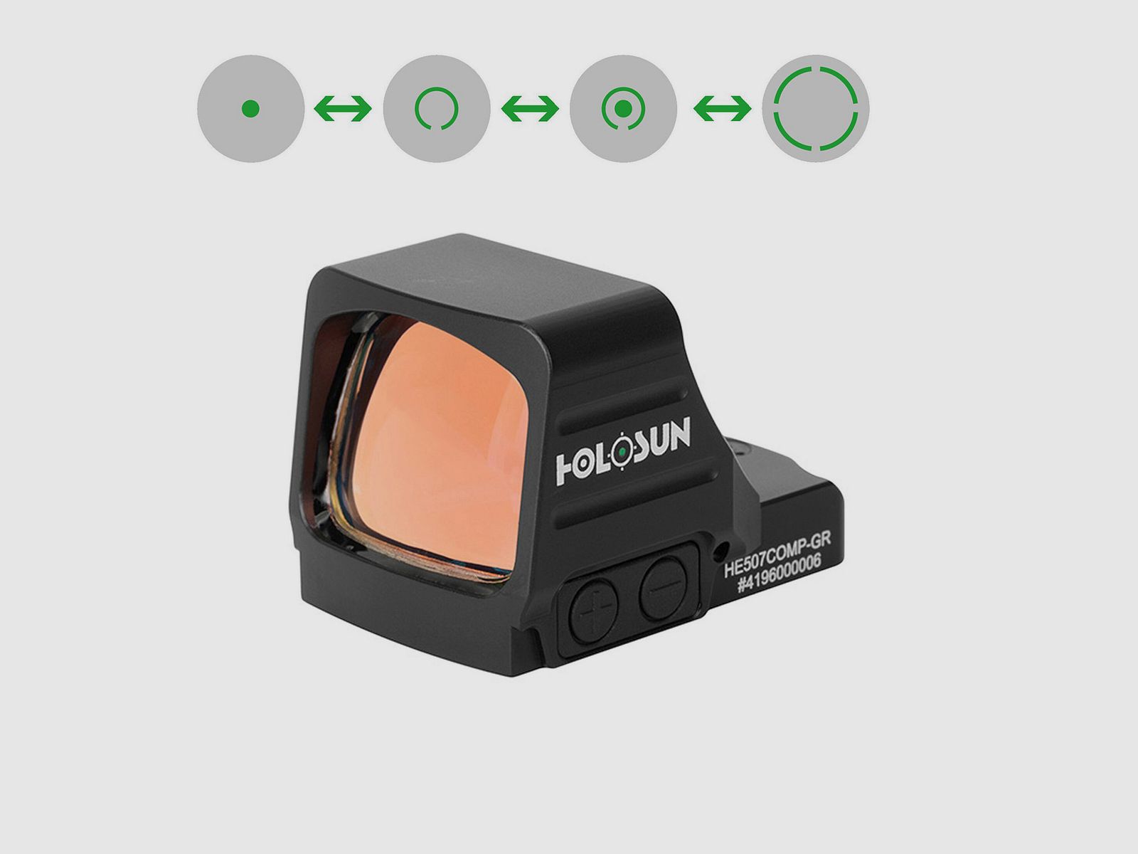 HOLOSUN 507COMP - Zielony