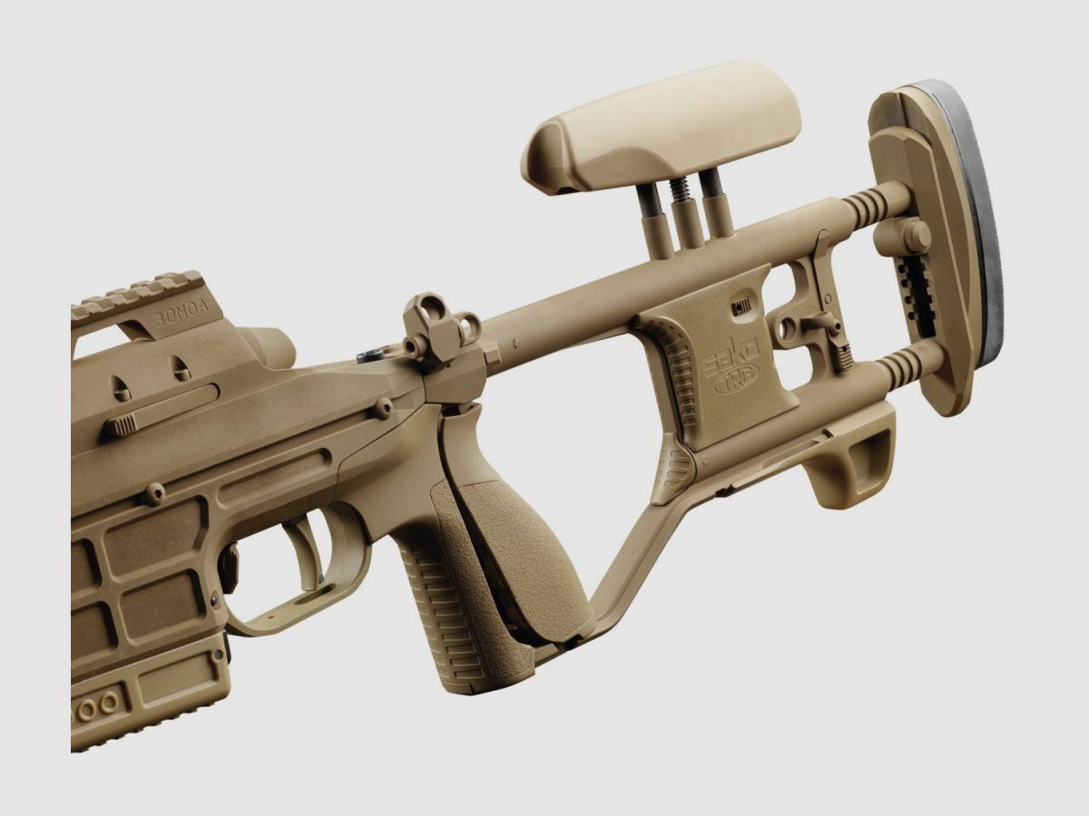 CARA SAKO TRG-M10 FS 338LM 30MOA M-LOK COYOTE BROWN 27" 69CM 7 STRZAŁÓW, zdjęcie 3 z 3