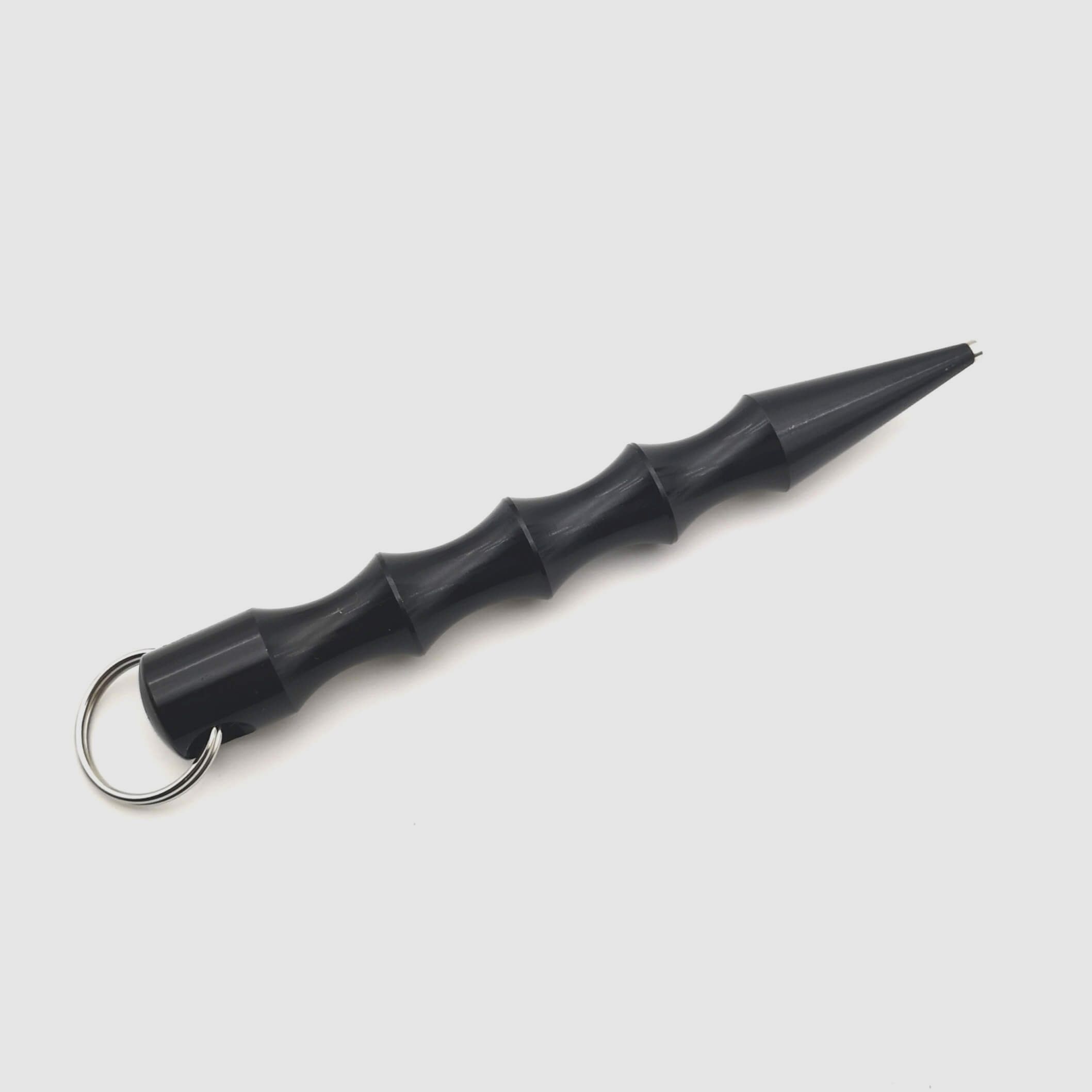 Kubotan mit Glasbrecher, Schwarz