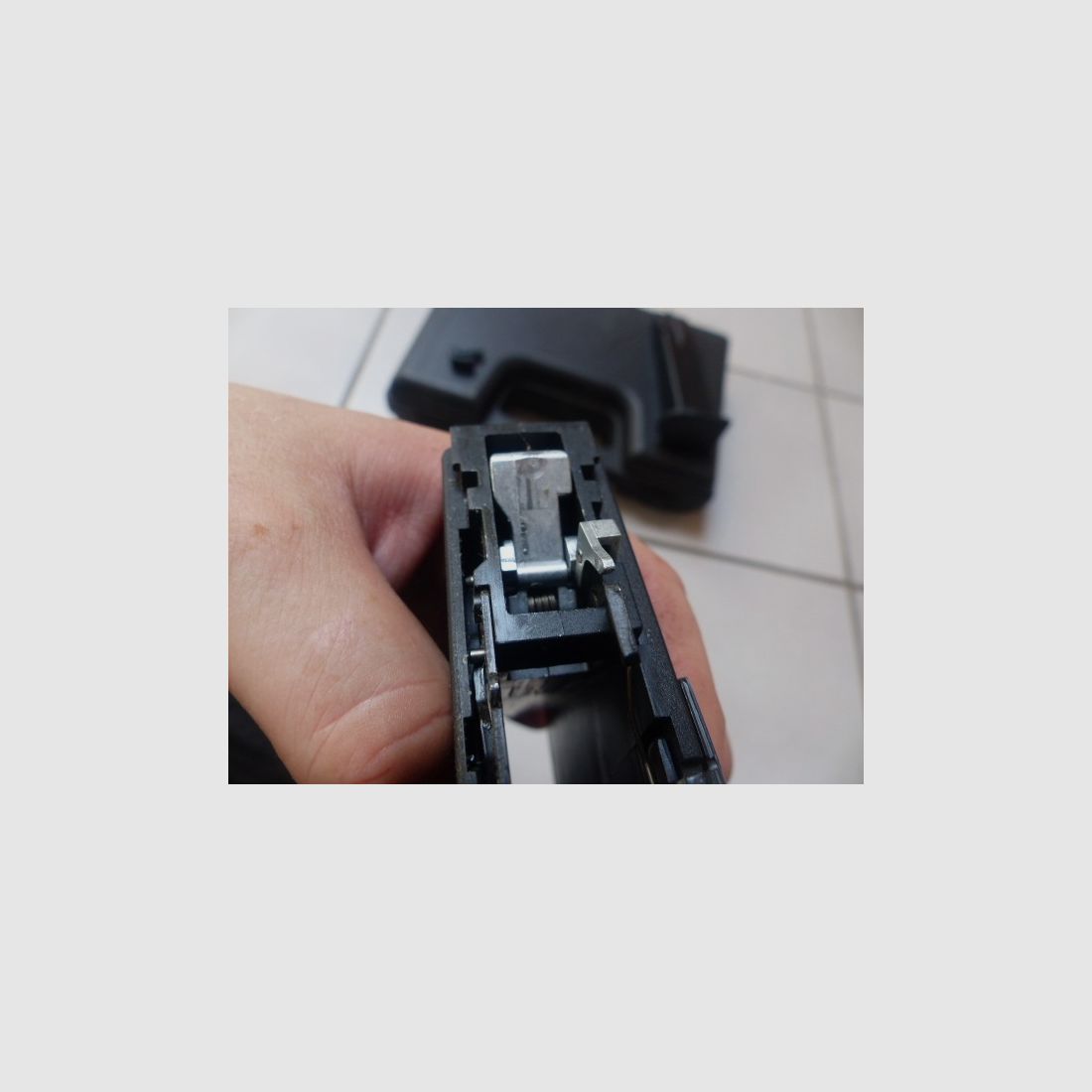 WALTHER P99 with magazine unfired