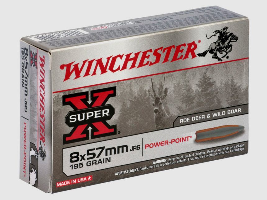 Munición Winchester .323 Remington Power Point 195grs