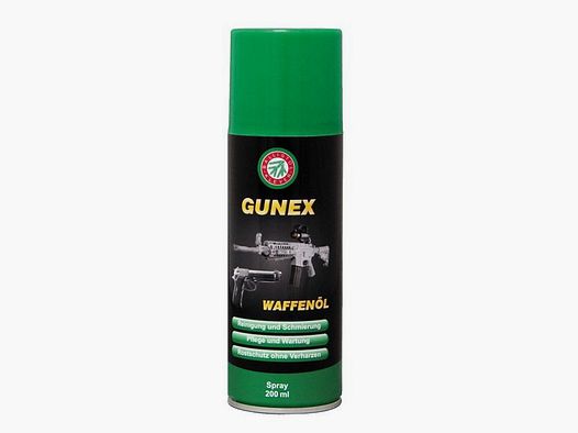 Gunex huile pour armes en spray 200 ml