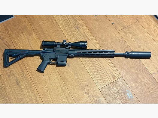 Savage MSR15 Recon 2.0 + Optique + Silencieux (si nécessaire)