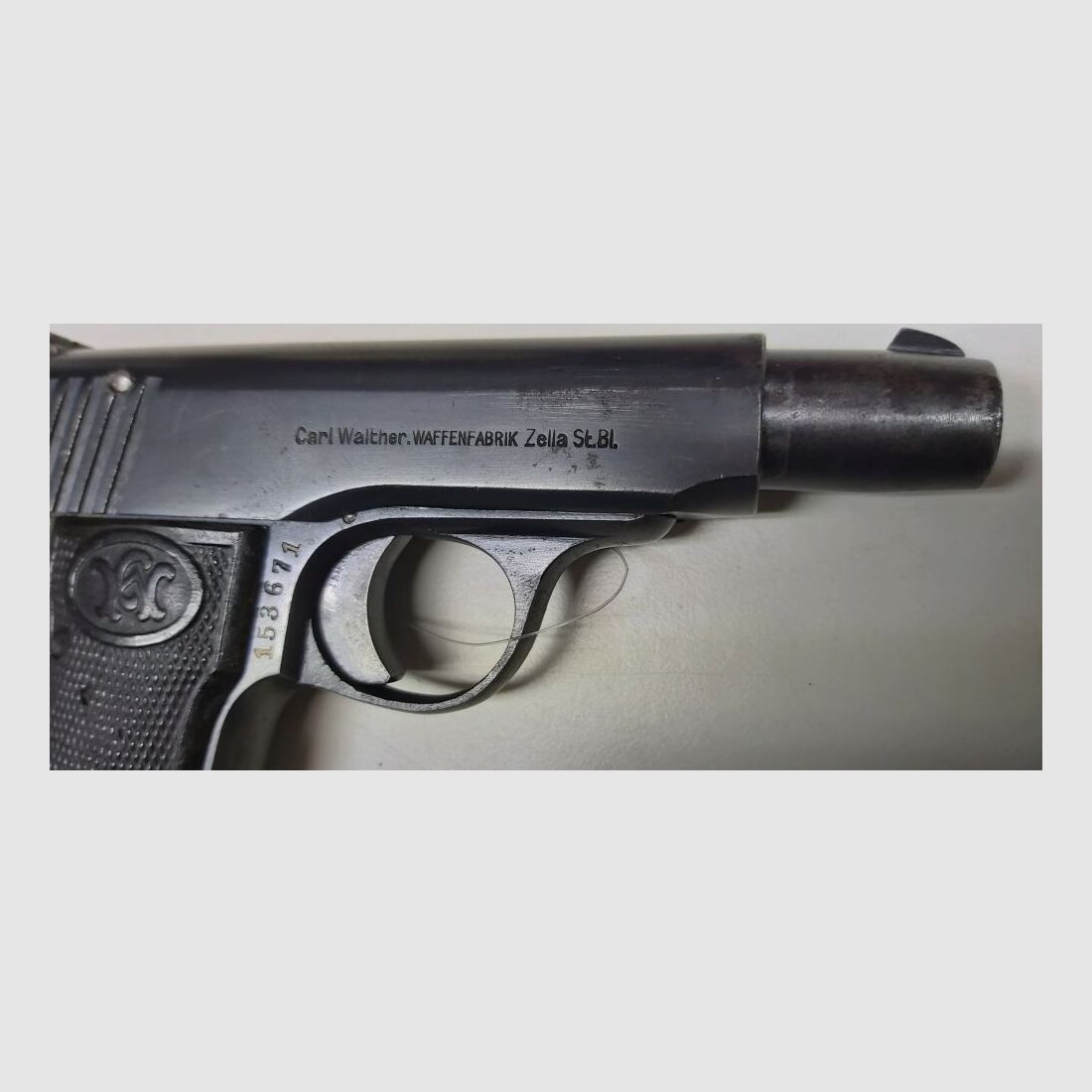 Carl Walther Waffenfabrik Zella St. Blasii Modell 4