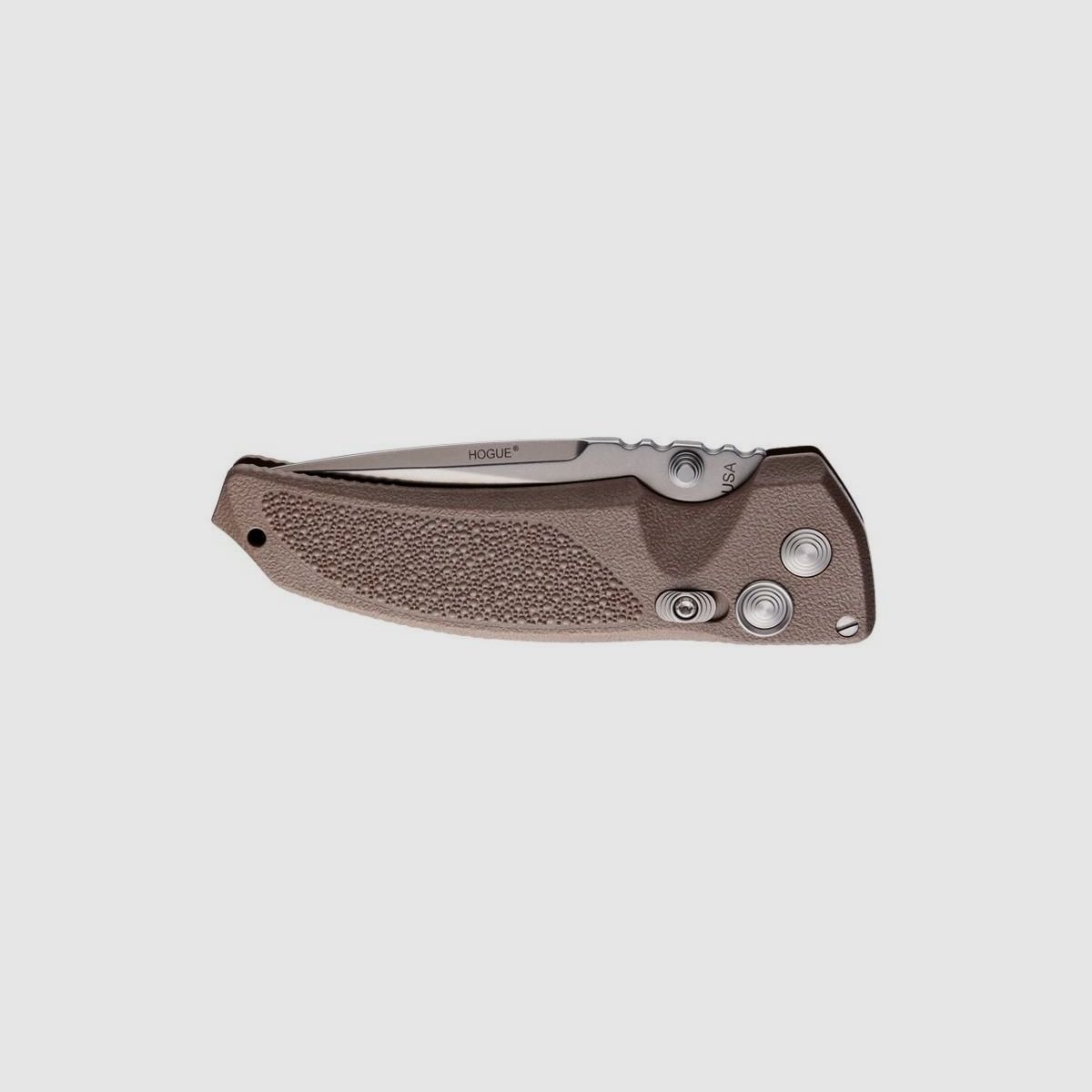 Hogue EX-03 3.5" Drop Point FDE Polymer Taschenmesser, Bild 8 von 10