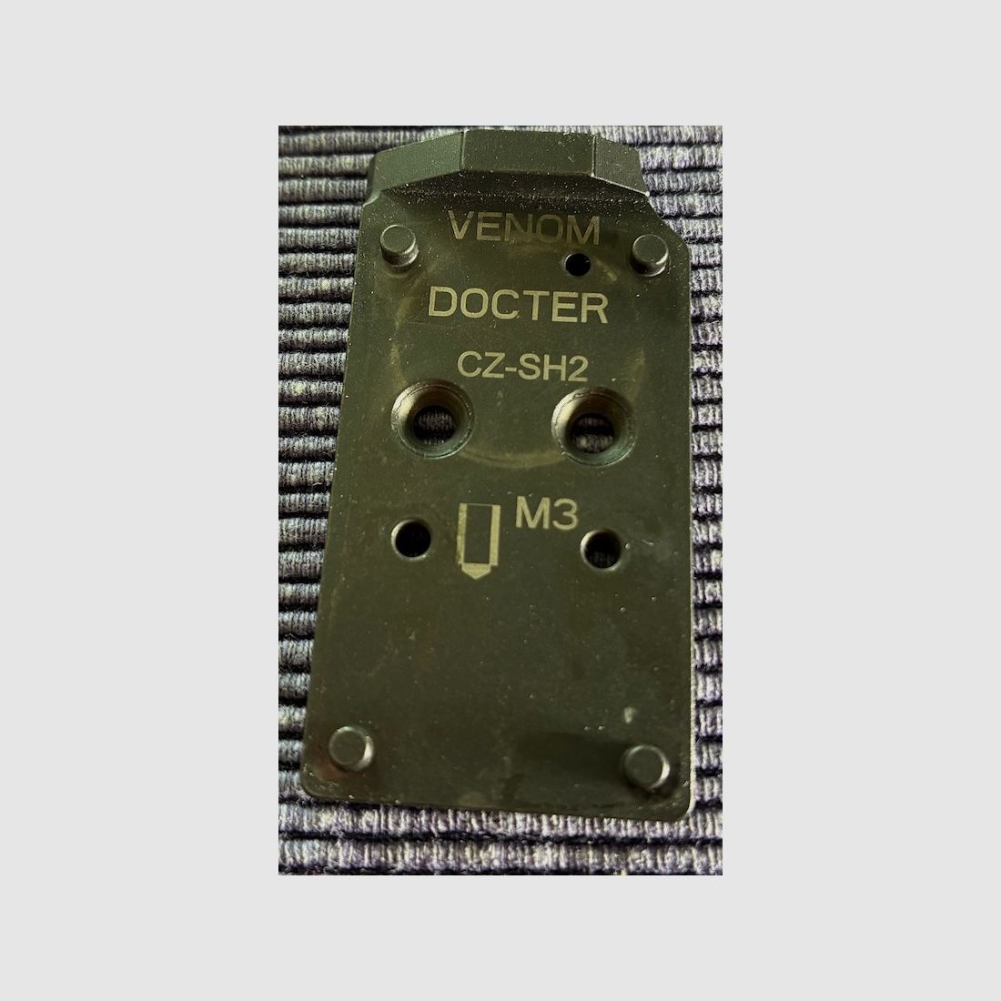 Footprint, baseplate für CZ Shadow 2 OR für Venom und Docter