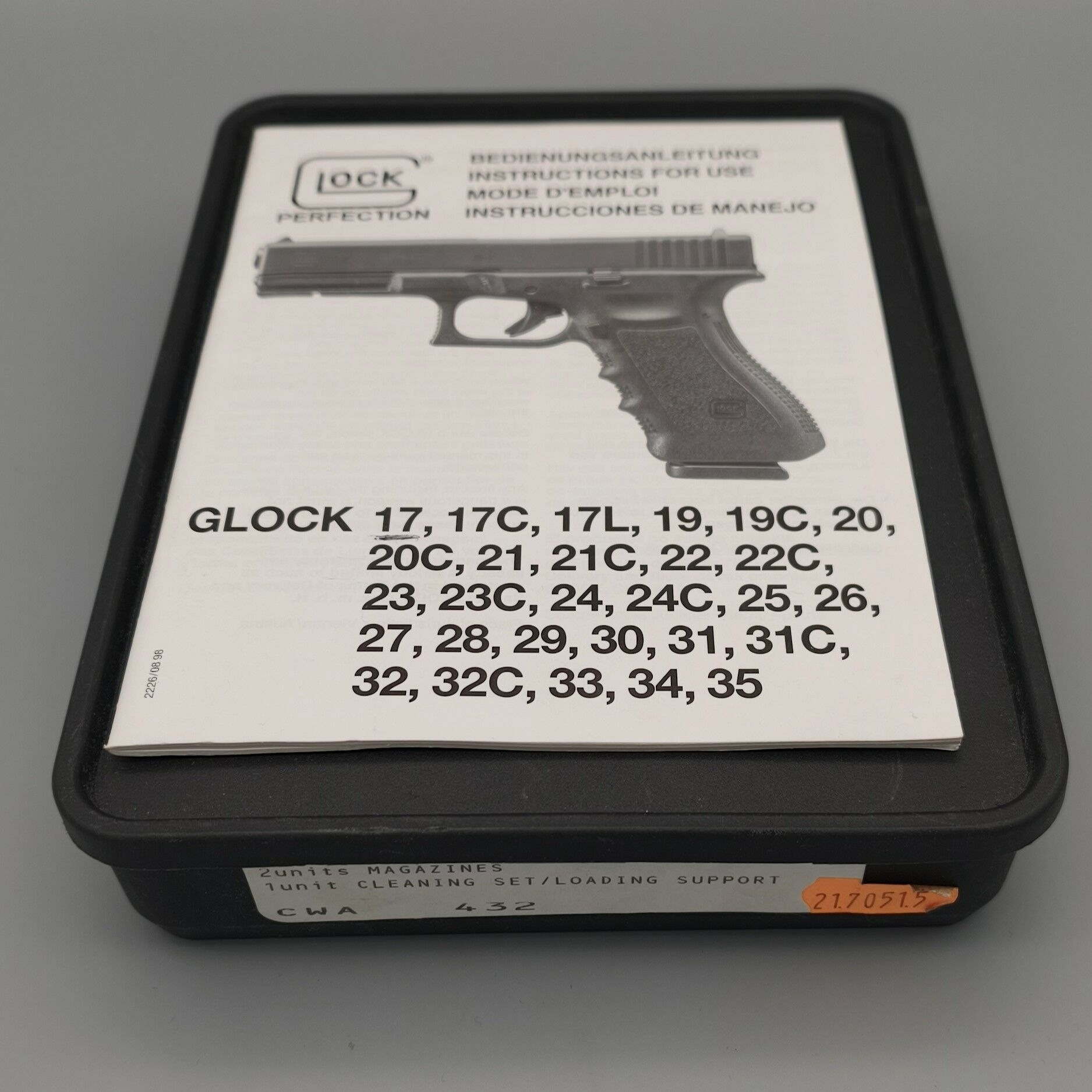 Glock 22 .40S&W auch als Wechselsystem .40S&W