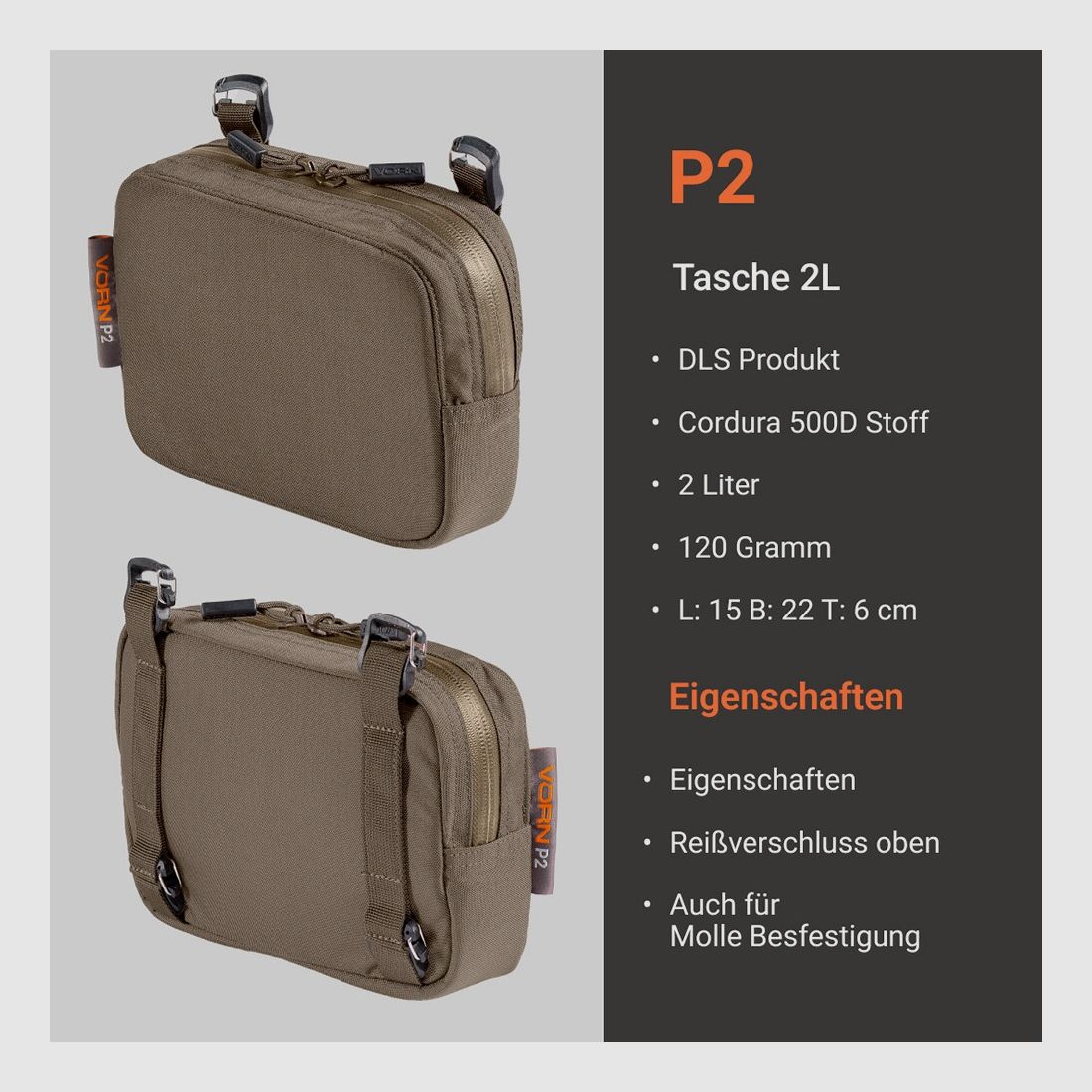 Vorn bag P2, imagen 2 de 6