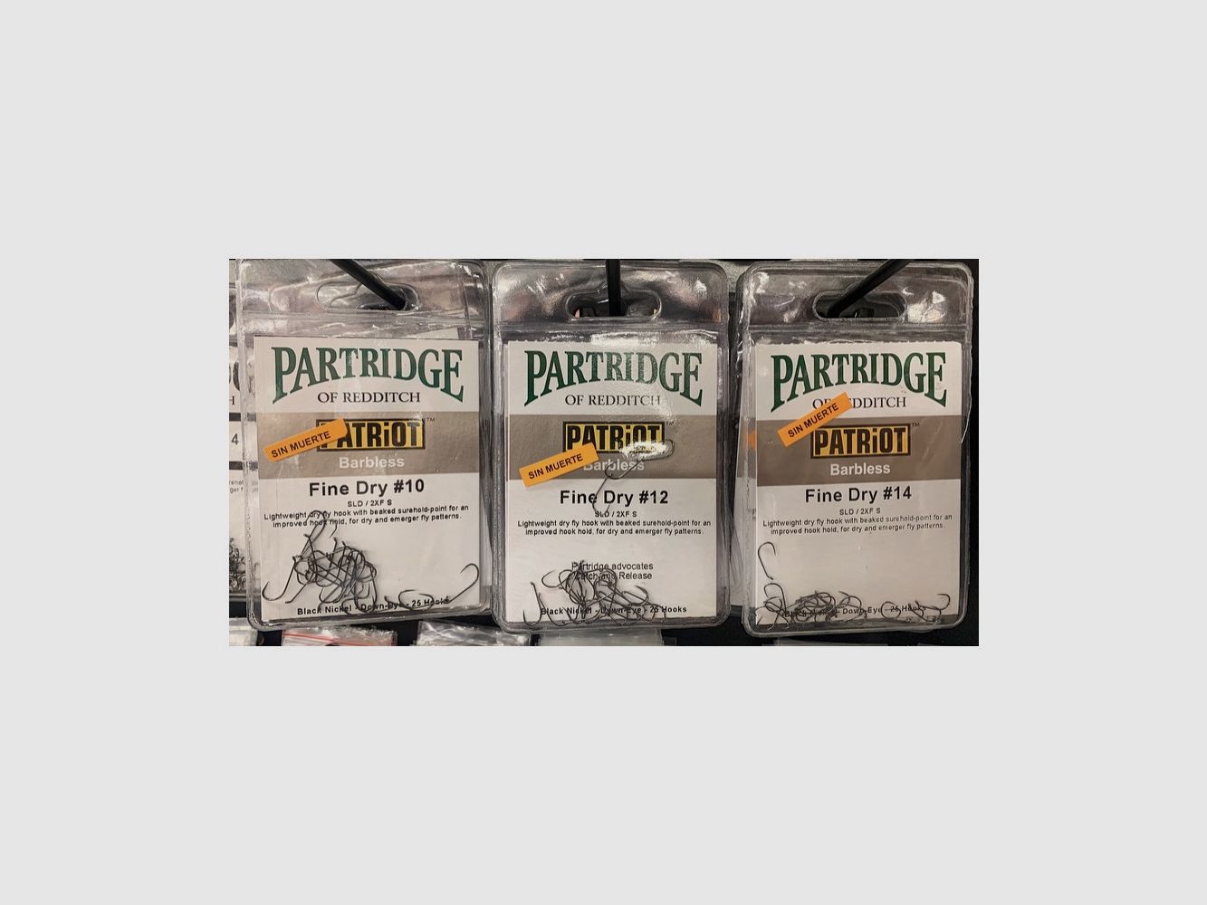 ANZUELO PARTRIDGE PATRIOT FINE DRY, Bild 2 von 2