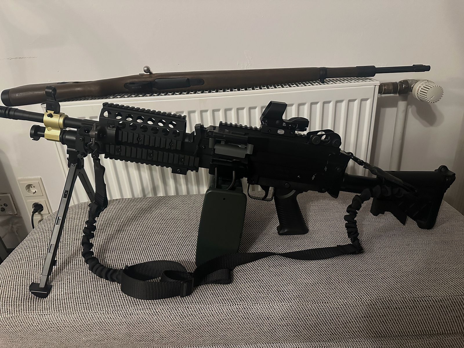 A&K MK46 AEG 0,5J Vollmetall