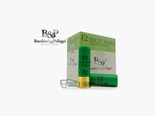 25 Patronen B&P F2 Short Range 31 g Kal 16/70