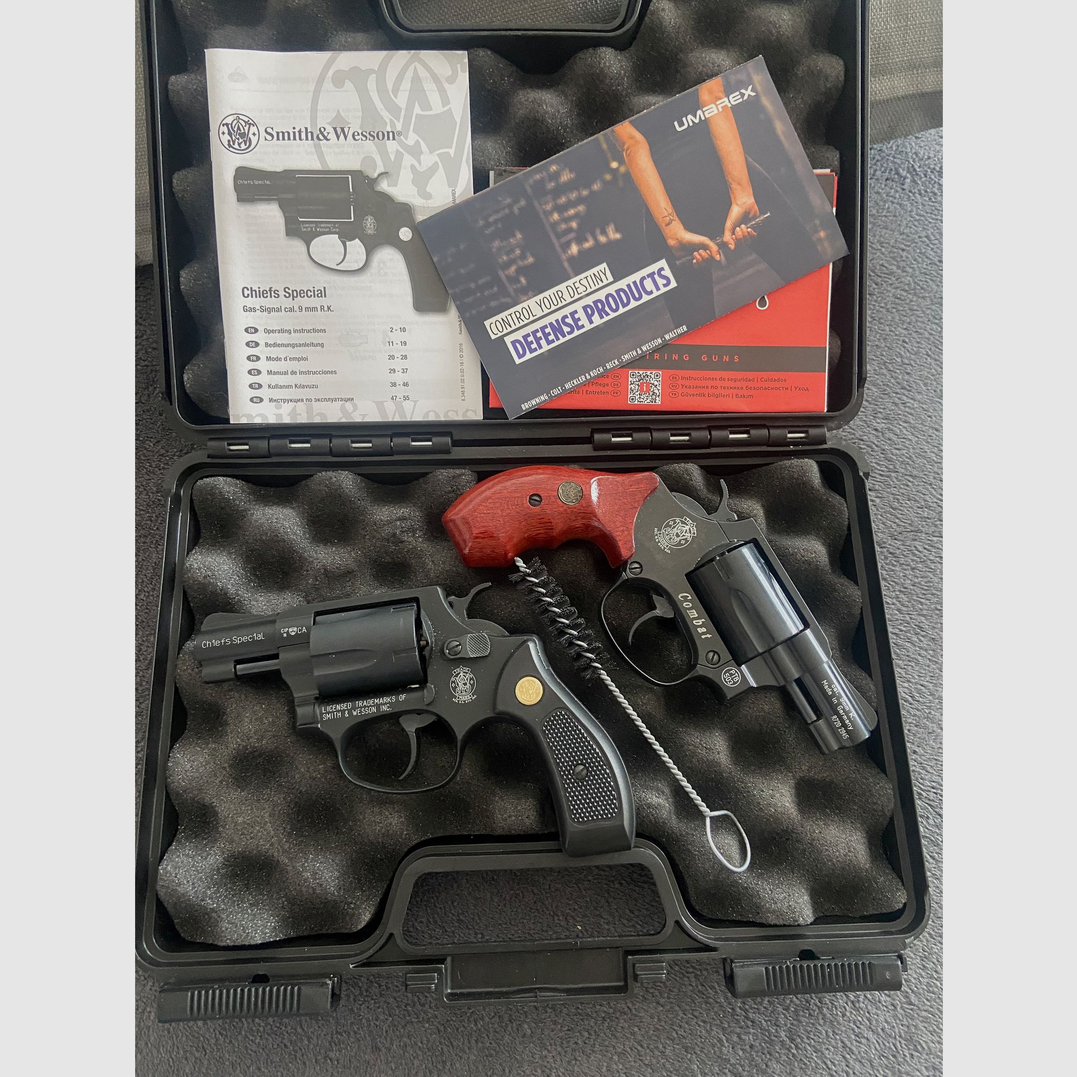 S&W Chiefs Special 9mm R.K. – 2-piece set in case