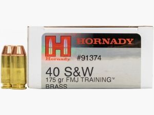 Hornady Training .40 S&W 175GR FMJ 50 Patronen