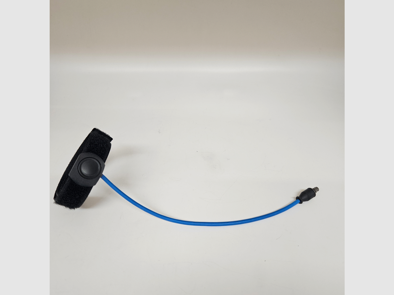 Rheinmetall trekkerkabel 20 cm blauw voor laser klasse 1 met Velcro®-band lengte 30 cm