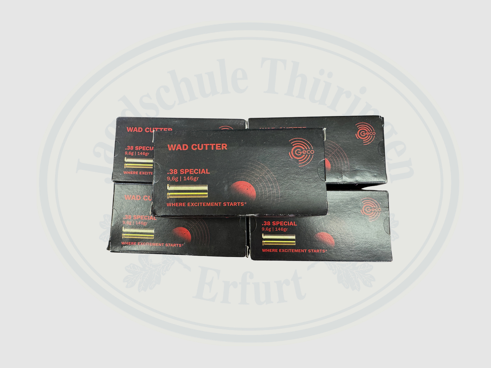 GECO WAD CUTTER .38 Espec. 9,6g /146 gr