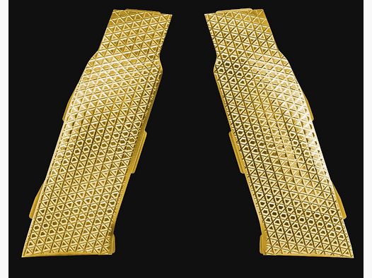 Laugo Arms guancette in ottone /Creator Gr. L -Snowflake