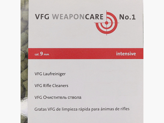 VFG Laufreiniger ''Intensive'' - 9mm (500stk)