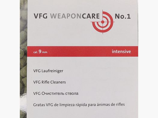VFG Loopreiniger ''Intensief'' - 9mm (40Stk.)