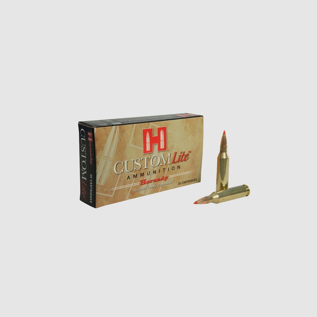 Hornady Custom Lite .243 Win. 87GR SST 20 Patronen