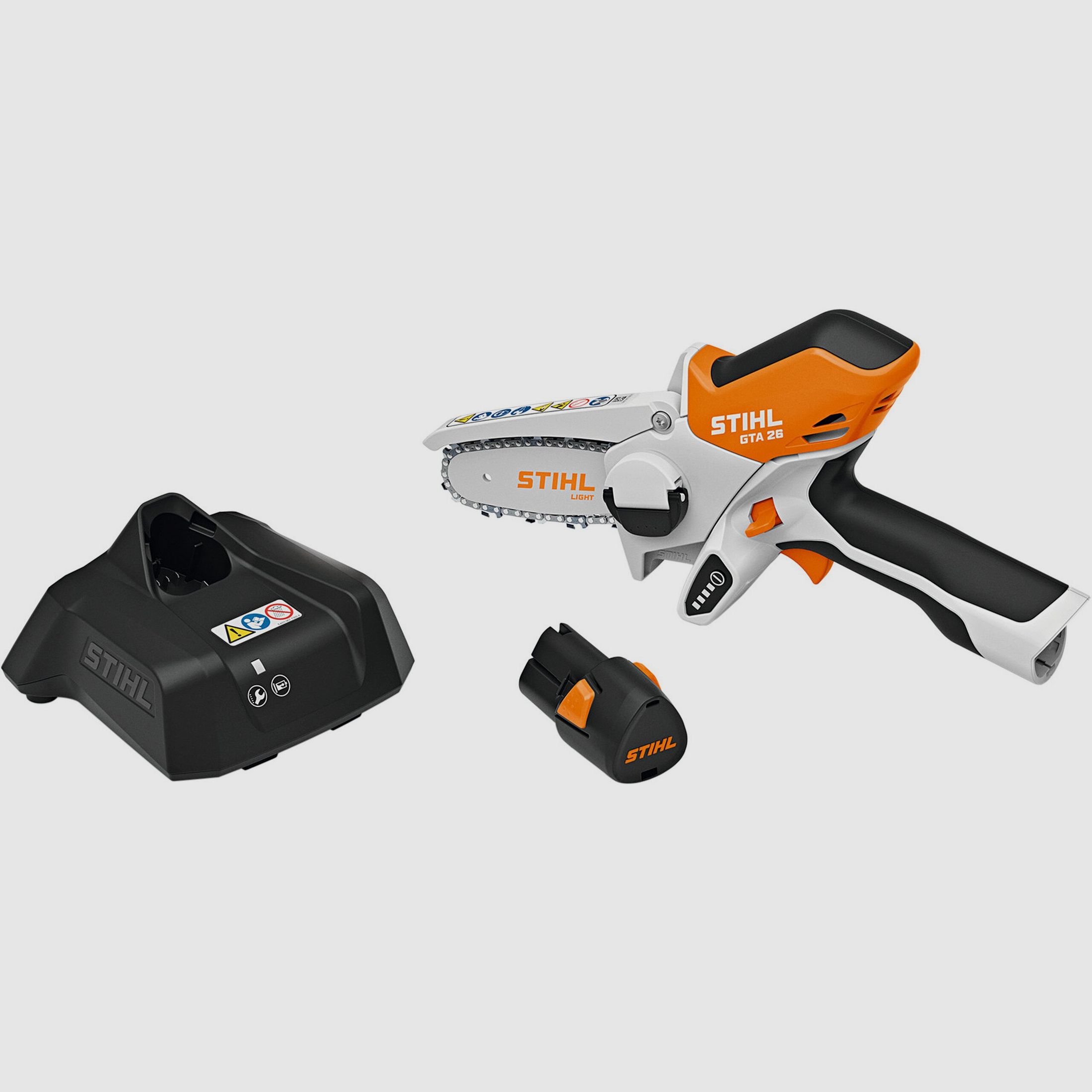 Stihl battery hedge trimmer GTA 26 set with AS 2 and AL 1