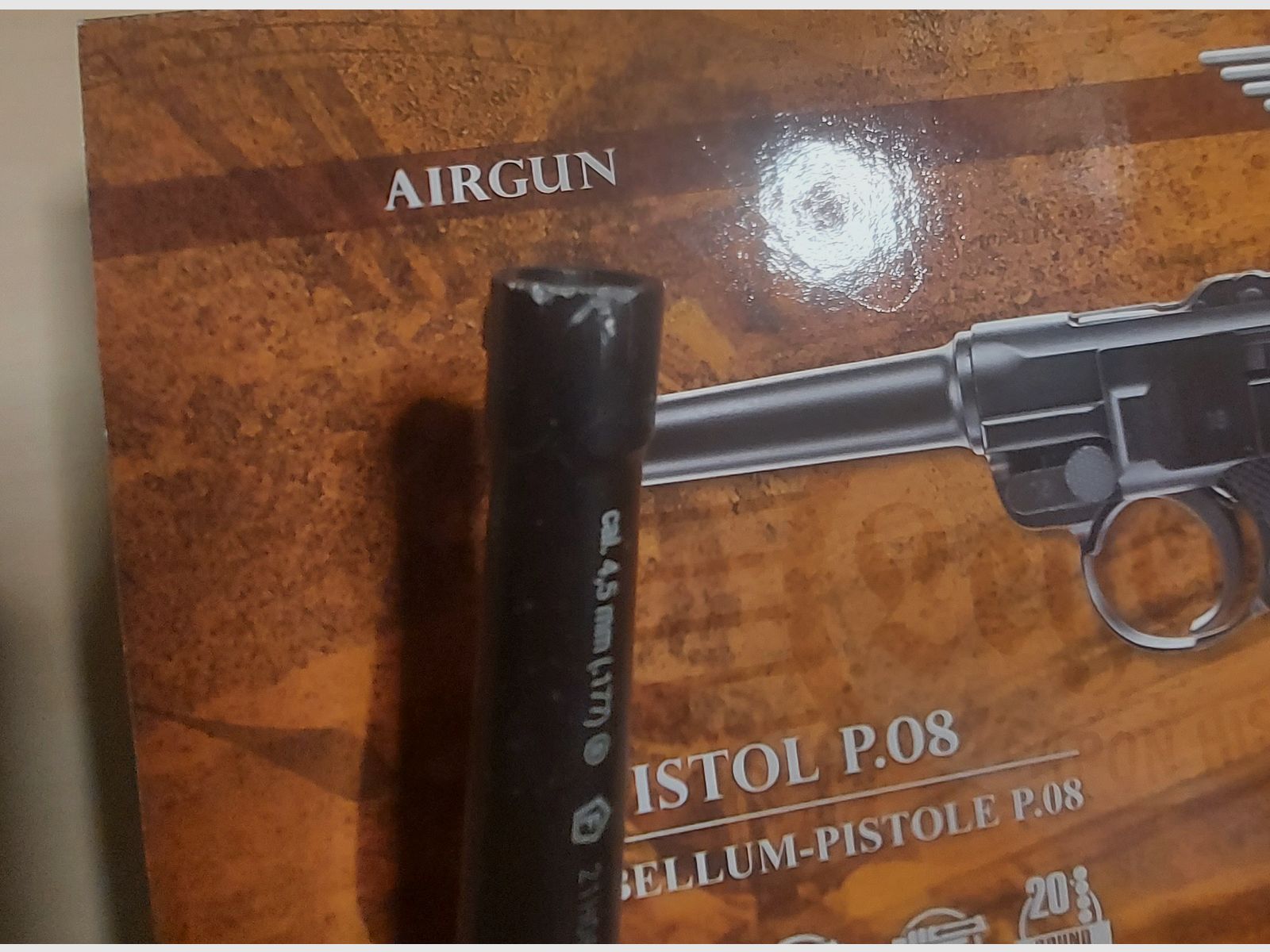 Umarex Legends P08 Blowback Luftpistole CO2