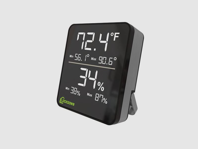 Lockdown Hygrometer Lockdown Digital