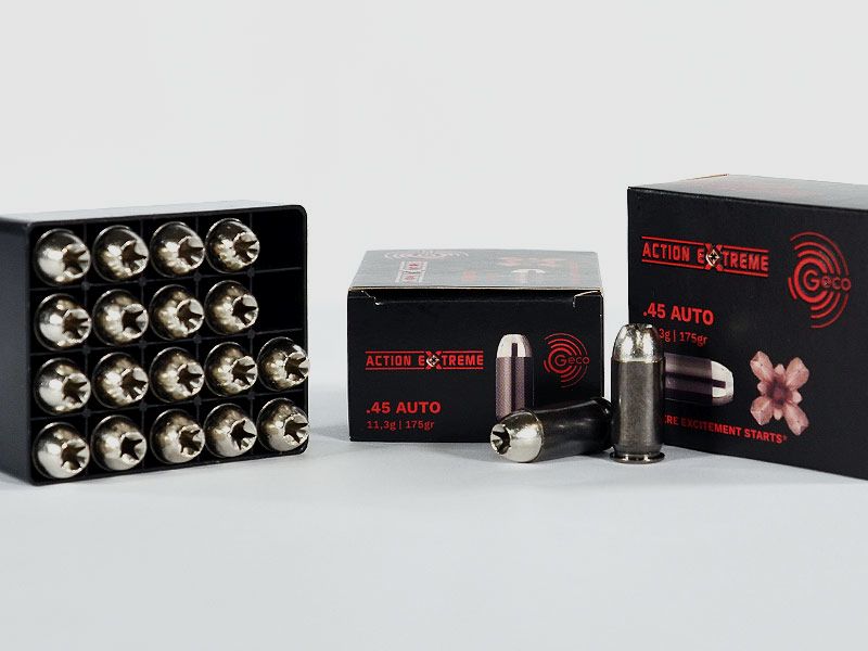 GECO .45 Auto, Action EXTREME 175 grs 1 opakowanie (20 strzałów po 2,095 €*)